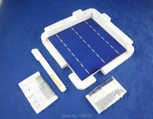 40 PCS POLY 6X6 DIY KIT for solar panel, solar cell,  Flux Pen, Tabbing Bus wire. 2024 - buy cheap