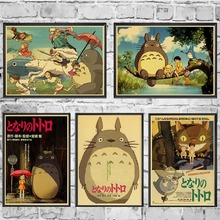 Wall Art Canvas Pictures HD Printed Home Decoration My Neighbor Totoro Anime Painting Nordic Poster Modular For Children Room 2024 - buy cheap