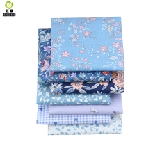 New Blue Color Twill Cotton Fabric Patchwork Tissue Cloth Of Handmade DIY Quilting Sewing Textile Material Half Meter  150*50cm 2024 - buy cheap