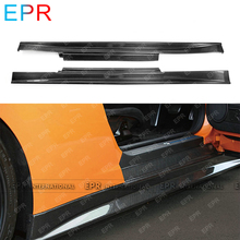 For Nissan R35 GTR Carbon Fiber Side Skirt Body Kit Car Styling Auto Tuning Part For GTR R35 Zele Side Skirt 2024 - buy cheap