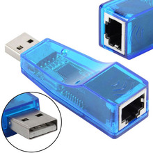 Adaptador de tarjeta de red para Win8 PC EM88, USB 2,0 a LAN RJ45 Ethernet 10/100Mbps, nuevo 2024 - compra barato