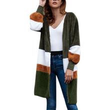 Elegant Faux Fur Coat Women 2018 Autumn Winter Warm Soft Fur Jacket Female Plush Overcoat Casual Outerwear 2024 - buy cheap