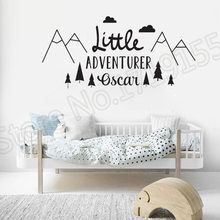 YOYOYU Wall Personalised Little Adventurer Boys Room Wall Sticker Removable Modern Interrior Design Art Vinyl Wall Sticker ZW126 2024 - buy cheap