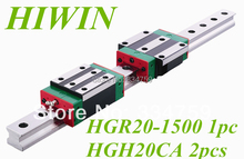 NEW HIWIN linear guide HGR20 L1500mm and 2pcs HGH20CA cnc rail block linear block CNC parts 2024 - buy cheap