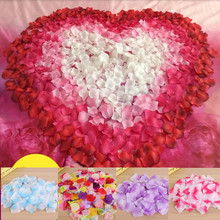Pétalos de flores artificiales, pétalos de seda para decoración de bodas y fiestas 2024 - compra barato