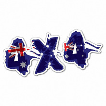 Flag Sticker Australia Car Banner 4x4 Funny People Decorative Personality Accessories Decals Car Accessories Car Sticker 2024 - buy cheap