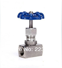 Free shipping 3/8" DN10 Stainless Steel SS304 High pressure Needle Valve Female Thread J13W 160P BSPP Thread 2024 - buy cheap