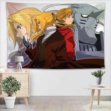 Fullmetal Alchemist Wall Tapestry 3D Printing Custom Yoga/Office/Sofa Tapestry Bedspread For Kids Room College Dorm Decoration 2024 - buy cheap