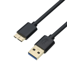 Cable de extensión USB 3,0 tipo A Micro B para disco duro externo HDD, Cable de datos para Samsung S5 note 3 2024 - compra barato