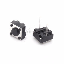 100Pcs Tactile Switch Momentary Tact 6x6x4.3 6*6*4.3mm Middle pin 2pins 2024 - buy cheap