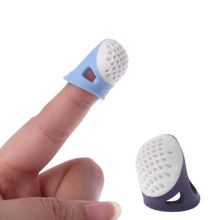 Silicone Pin Needles Thimble Finger Protector DIY Sewing Needlework Accessory 2024 - buy cheap