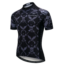 2019 camisa de ciclismo camisa da bicicleta dos homens camisa mtb equipe maillot ciclismo topos corrida bicicleta estrada jaqueta verão respirável preto 2024 - compre barato