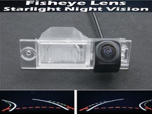 Câmera para vista traseira do carro, olho de peixe, trajetória, para hyundai, novo tucson ix35, 1080, 2015, visão noturna, câmera reversa 2024 - compre barato