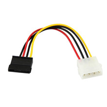 Новый адаптер питания для жесткого диска 18 см USB2.0 IDE на серийный ATA SATA HDD кабель 4 Pin IDE на 15 Pin SATA A30 2024 - купить недорого