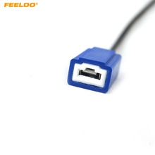 FEELDO 10Pcs H1 H3 female ceramic Heat Resistance Headlight Wiring Harness lamp holder socket CONNECTOR TER BULB #AM5463 2024 - buy cheap