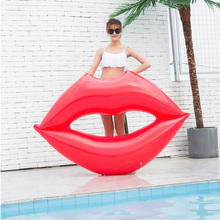 Rooxin 180cm Inflatable Circle Lips Pool Float Swimming Ring for Adult Kids Summer Beach Party Pool Toys Floating Water Hammock 2024 - buy cheap
