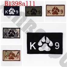 Embroidered patch K9 Dog paw Morale tactical military 2024 - buy cheap