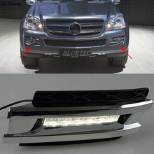 Car Flashing 1 Set DRL Daytime Running Lights Daylight Fog light For Mercedes Benz W164 GL320 GL350 GL450 2006 2007 2008 2009 2024 - buy cheap