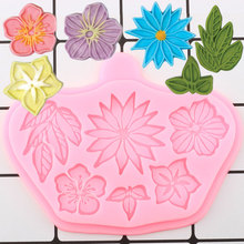 Sugarcraft Leaves Silicone Mold DIY Leaf Flower Making Candy Fondant Molds Cake Decorating Tools Candy Chocolate Gumpaste Moulds 2024 - buy cheap