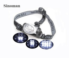 8 LED Headlamp Flashlight Frontal Lantern Waterproof 4 Mode Head Torch Light Bike Riding Lamp For Camping Hunting Fishing Hiking 2024 - buy cheap