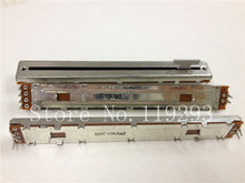 [BELLA]Original Japanese ALPS 12.8 cm 128MM straight slide fader A10kx2 double potentiometer handle high 8MMD--10PCS/LOT 2024 - купить недорого