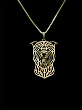 Trendy personalized Glen of Imaal Terrier pendant women gold silver statement necklace 2024 - buy cheap
