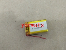 New Hot UMA Célula de Li-ion Recarregável 3.7 v bateria de polímero de lítio 602540 600 mah gravador, caneta gravação MP5/4/3GPS 2024 - compre barato