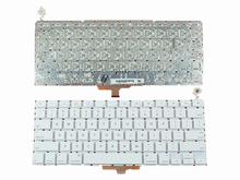 Teclado laptop com layout americano/letras para apple macbook a1181, branco substituto para reparo e manutenção 2024 - compre barato