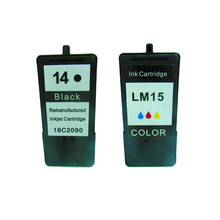 Vilaxh для lexmark 14 15 чернильных картриджей черный и цвет для Lexmark Z2300 Z2320 X2650 X2600 X2670 принтер для lexmark 14 15 2024 - купить недорого