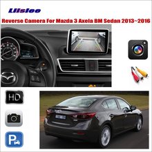 Автомобильная парковочная камера заднего вида (6 в) для Mazda 3 Mazda3 Axela BM Sedan 2013 ~ 2016 оригинальный экран HD CCD SONY III CAM 2024 - купить недорого