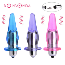 Erotic Anal Plug Vibrator Sex Toys For Women Men Masturbation G Spot Stimulation Prostate Massager Vibrating Bullet Butt Plugs 2024 - buy cheap