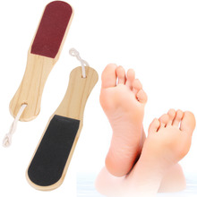 Double-sided Foot File Pedicure Tool Feet Dead Skin Coarse Callus Remover Foot Care Wood Double-sided Foot File Pedicure Tool 2024 - buy cheap