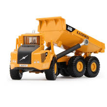1:87 Metal Dump truck Model Toys For Kids Birthday Gift and Collection 2024 - buy cheap