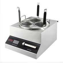Fogão comercial de macarrão 3000w caldeira de mesa tipo macarrão de aço inoxidável forno de cozimento 2024 - compre barato