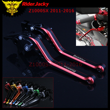 RiderJacky Adjustable Mix Color Motorcycle Brake Clutch Levers For Kawasaki Z1000SX 2011-2016 2012 2013 2014 2015 2024 - buy cheap