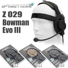 Z-tactical Bowman Evo III-auriculares militares Paintball, juego de guerra, Airsoft, caza, Z029 2024 - compra barato