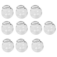 10PCS Globe Glass Bottle Ring Pendant Locket 25m Ball Jewelry Craft 2016 ee 2024 - buy cheap