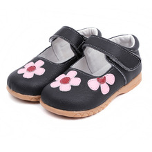 Zapatos de piel auténtica para niñas pequeñas, calzado escolar, color blanco, rojo y negro, 2, 4, 6, 8 y 10 años 2024 - compra barato