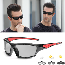 2019 New Driving Photochromic Sunglasses Men Polarized Chameleon Discoloration All day change color snow light Gafas de sol 2024 - buy cheap