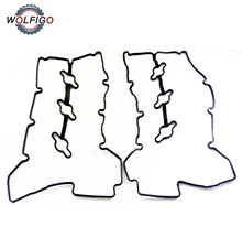 WOLFIGO 2Pcs Motor Junta Da Tampa de Válvula Left & Right 22453-3C110 224413C110 Para Hyundai SONATA AZERA para SEDONA Kia AMANTI 2024 - compre barato