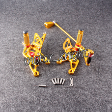 Adjustable Rearset Rear Sets Motorcycle Foot Pegs For  07 08 YZF R1 2007 2008 2024 - buy cheap