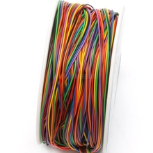 One Roll 8 Colors 30AWG Wire Wrapping Wire, Tinned Copper Solid, PVC insulation 2024 - buy cheap