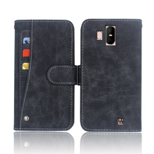 Hot! HomTom S17 Case High quality flip leather phone bag cover Case For HomTom S17 with Front slide card slot 2024 - buy cheap