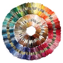 You can choose any colors and quantity simliar DMC  Embroidery Thread Floss Cross Stitch Cotton Thread 447 2024 - buy cheap