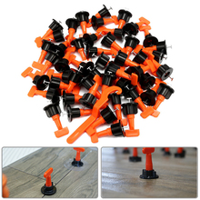 50PCS Tile Leveling System Kit 1.6mm Gap Reuse Wall Floor Clip Leveler Ceramic 3-17.5mm Thickness Construction Tools For Tile 2024 - buy cheap
