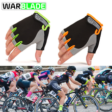 Hot sale Bicycle Riding Men Women Outdoor Climbing Half Finger Gloves Cycling Gloves Summer Sports Fitness Shockproof Bike Glove 2024 - buy cheap