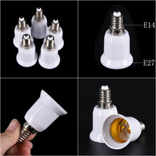 5pcs Light Lamp Bulb Holder Adapter Socket Converter E14 to E27 Base Screw Flame-retardant PBT plastic Converter good quality 2024 - buy cheap