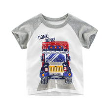 2022 Boys Tops Clothes for Children 2 3 4 5 6 7 8 Years Children Baby Toddler Boys T Shirts Cotton Summer Kids Clothes 2024 - buy cheap