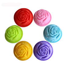 Caixa de silicone para muffins e bolos, 60 peças, formato de rosa do sul, para decoração de bolos, cupcakes, 2024 - compre barato
