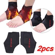 1 Pair Magnetic Therapy Ankle Brace Adjustable Ankle Support Guard Tourmaline Self-heating+Compression Straps For Pain Relief 2024 - buy cheap